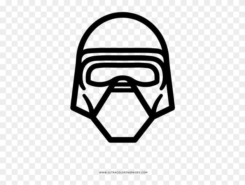 Kylo Ren Coloring Page - Desenhos Para Colorir Kylo Ren Clipart #309929