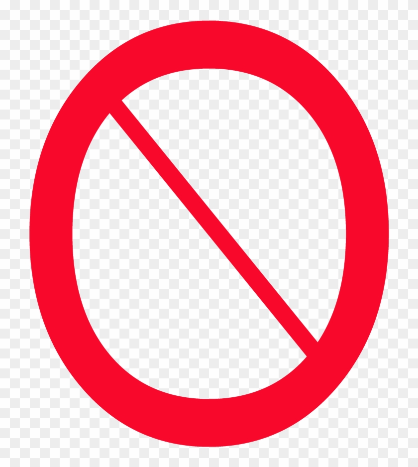 No Symbol Transparent Png - Circle Clipart