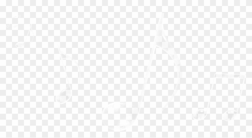 White Musical Notes Png - Serveware Clipart #3000803