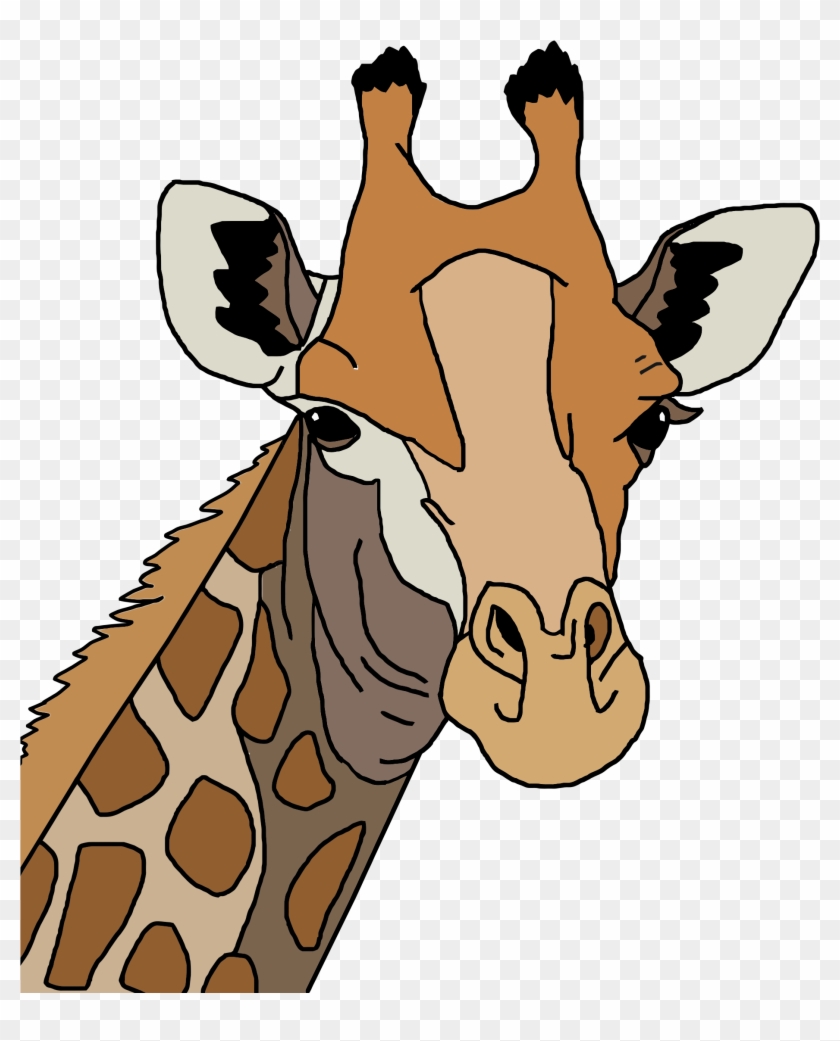 This Free Icons Png Design Of Colored Giraffe - Giraffe Head Vector Free Clipart