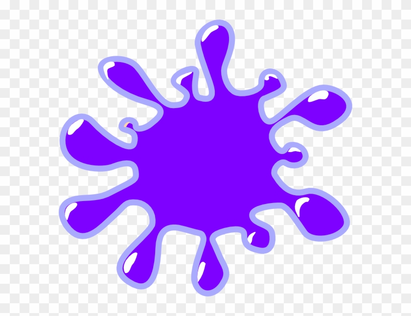 Purple Clip Art At Clker Com Vector - Slime Png Transparent Png #3001617