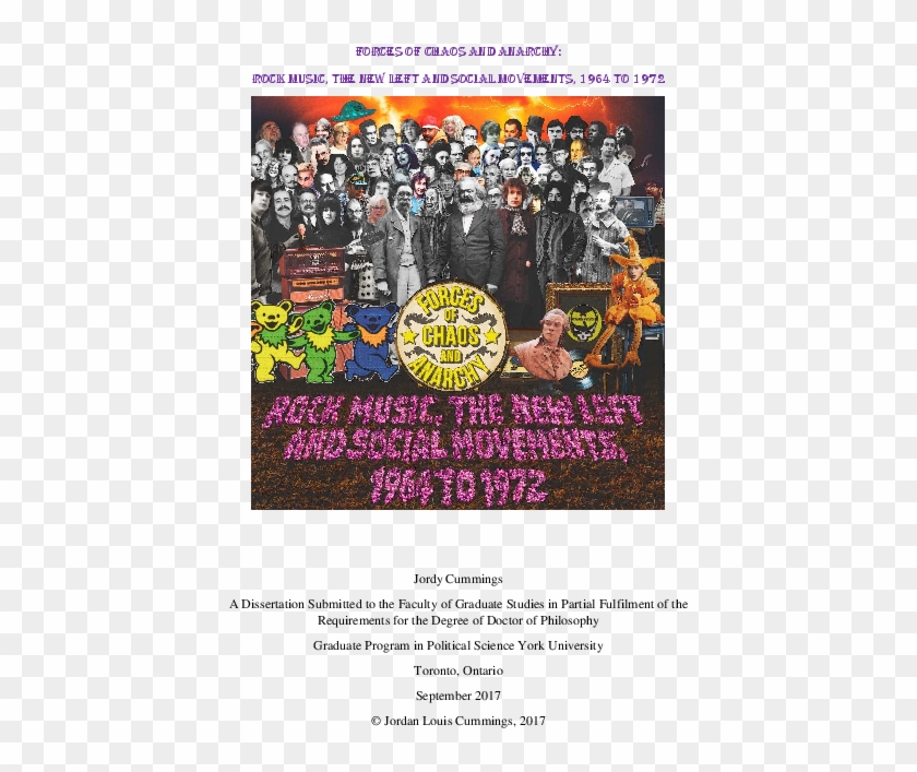 Forces Of Chaos And Anarchy Rock Music The New Left - Poster Clipart #3002134