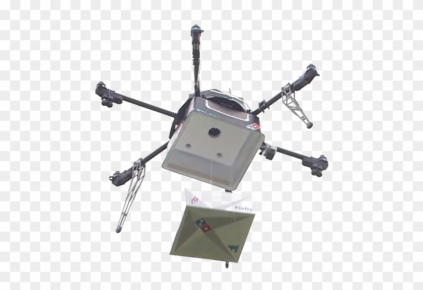 Delivery Drone Png Hd Quality - Drone Delivering Pizza Png Clipart #3002172