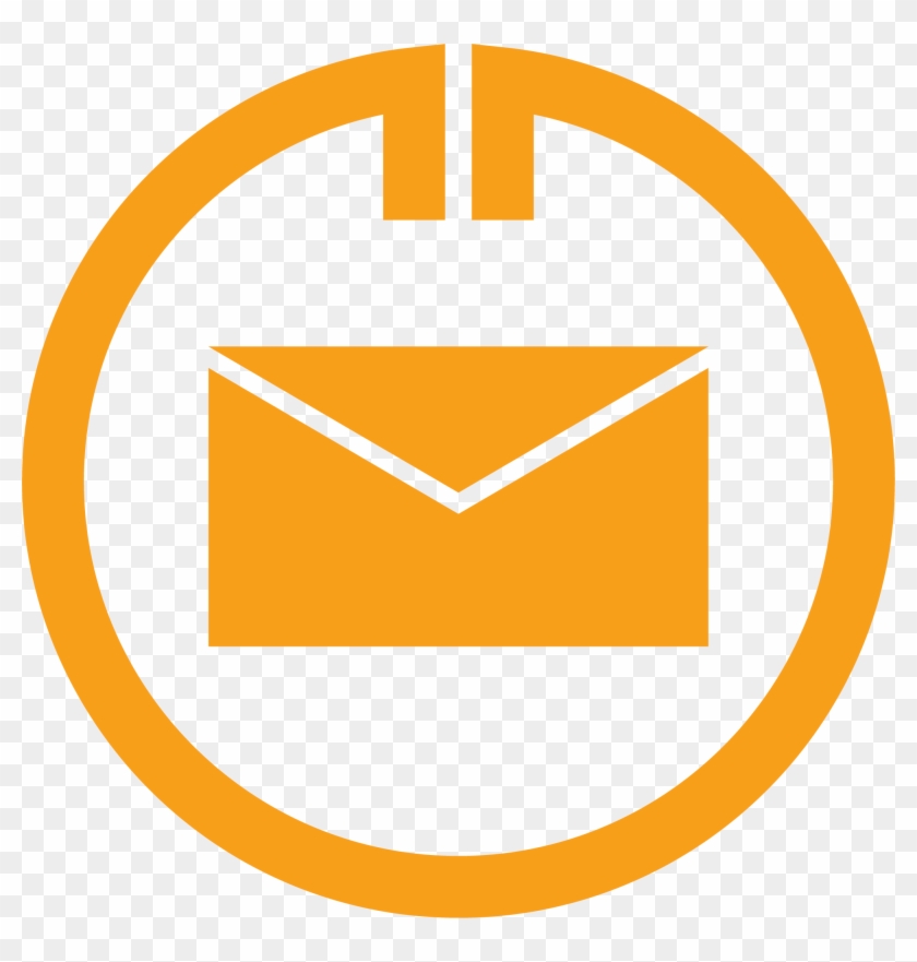 Mail Icon - - White Email Icon Png Clipart