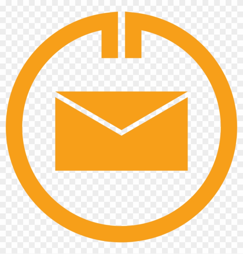 Mail Icon - - White Email Icon Png Clipart #3002250