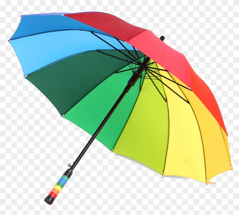 Colorful Umbrella Png Free Download - Umbrella Images To Colour Clipart #3002520