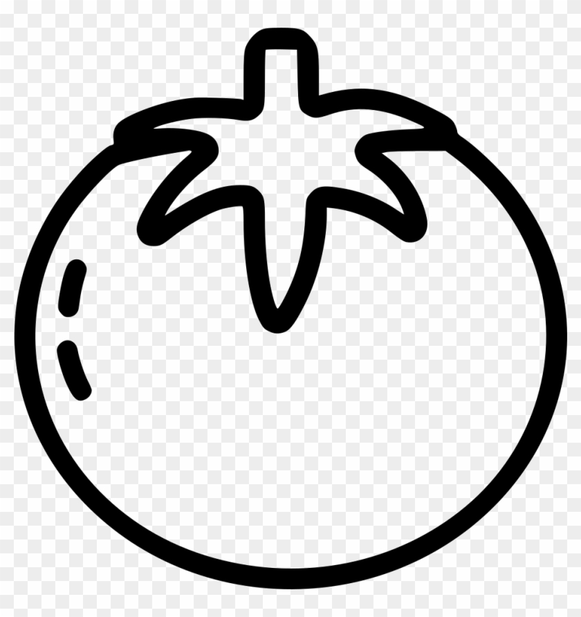 Png File - Outline Tomato Png Clipart