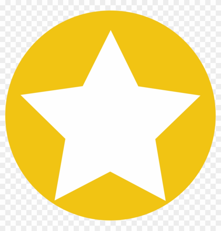 Real Id Icons-gold Star - Real Id Yellow Star Clipart #3002857