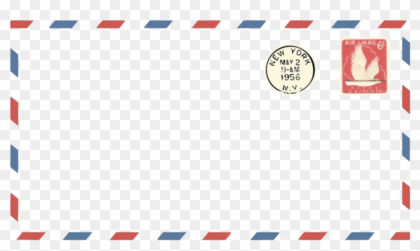 Envelope - Air Mail Envelope Clipart #3003481