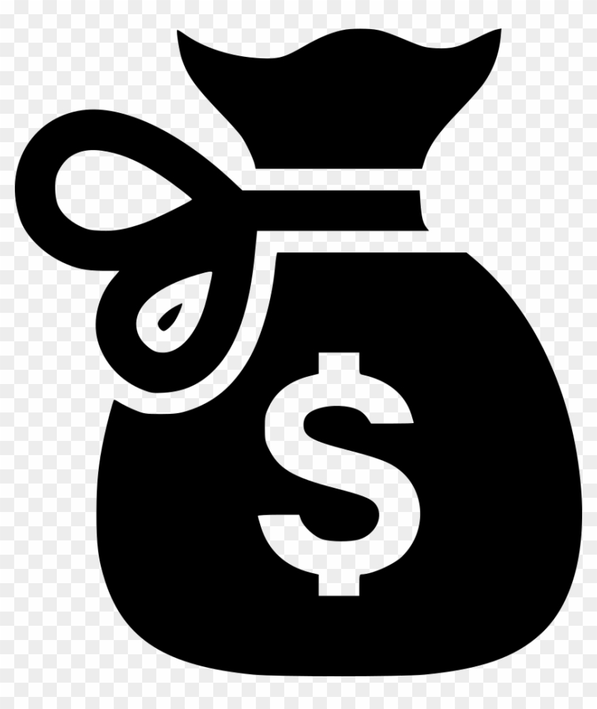 Svg Free Download Onlinewebfonts - Silueta De Dinero Png Clipart #3003705