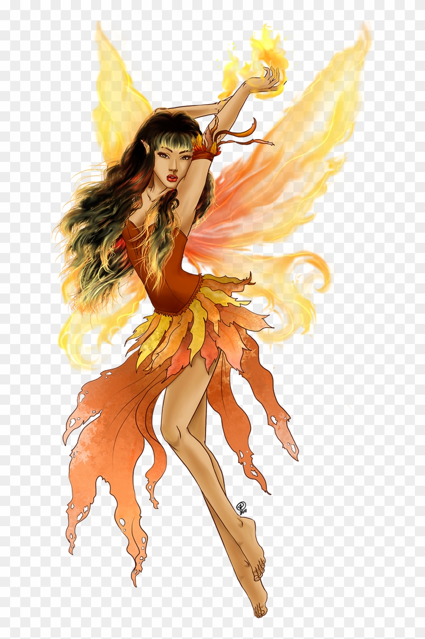 Fire Fairy Transparent , Png Download Clipart
