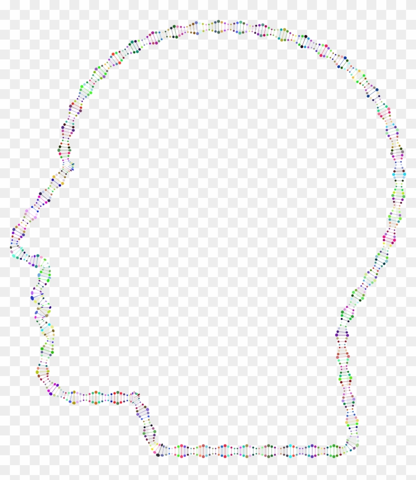 This Free Icons Png Design Of Prismatic Abstract Dna - Circle Clipart