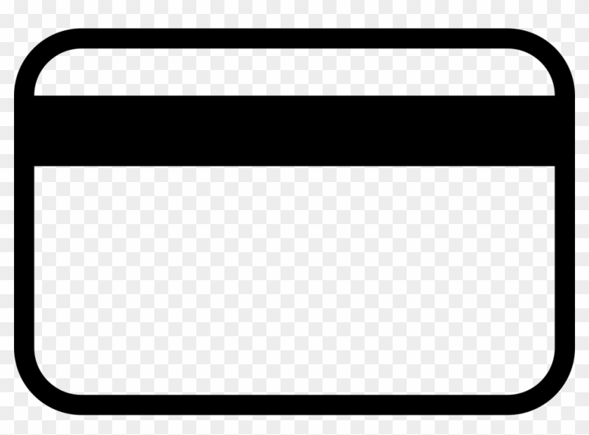Blank Credit Card Icon Clipart