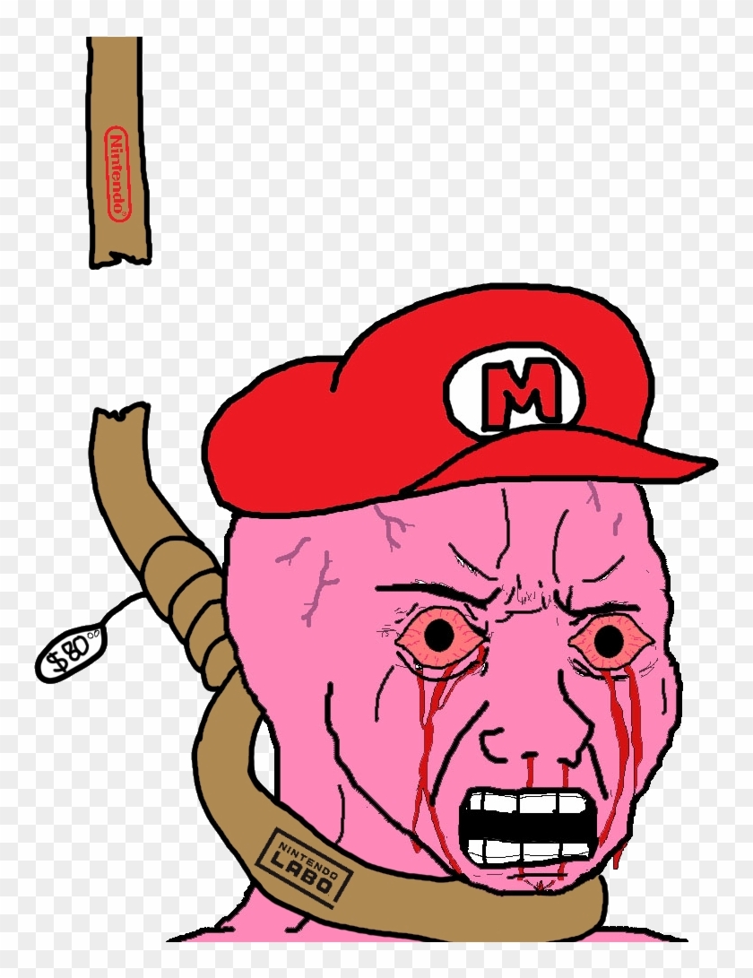 Pink Wojak Intel Clipart