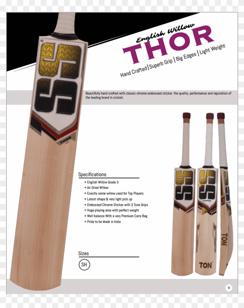 Hot - Cricket Bat Clipart #3004867
