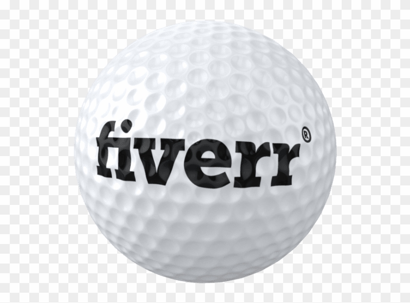 I Will Add Your Logo On This Golf Ball - Fiverr Clipart