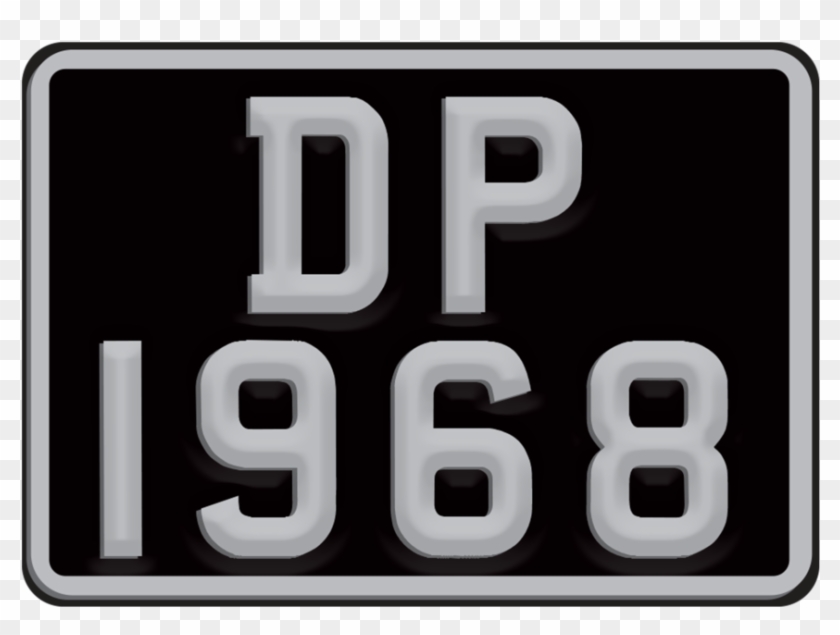 Number Plate Png - Sign Clipart #3005576