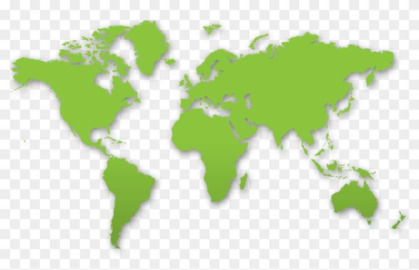 Map - World Map Clipart #3005737