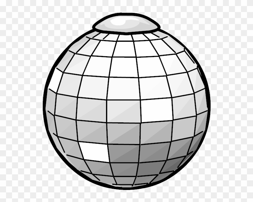 Png Black And White Stock Collection Of Free High Quality - Disco Ball Clip Art Transparent Png #3005843