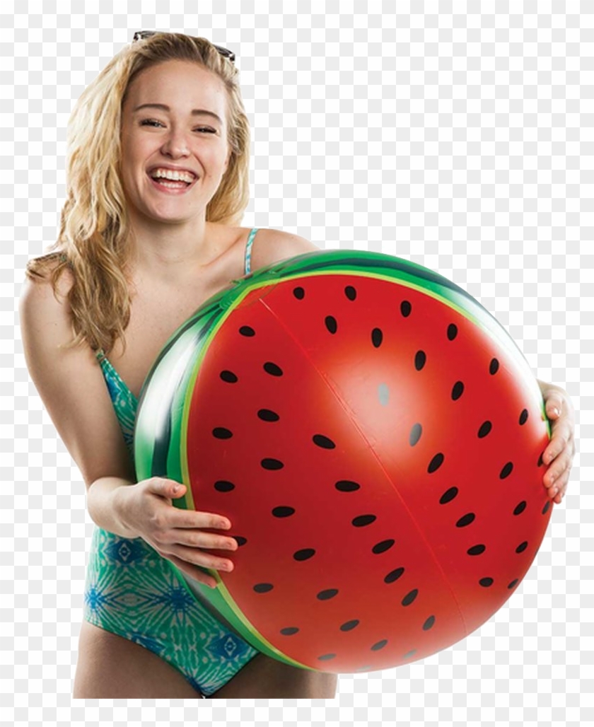 Giant Watermelon Beach Ball Clipart