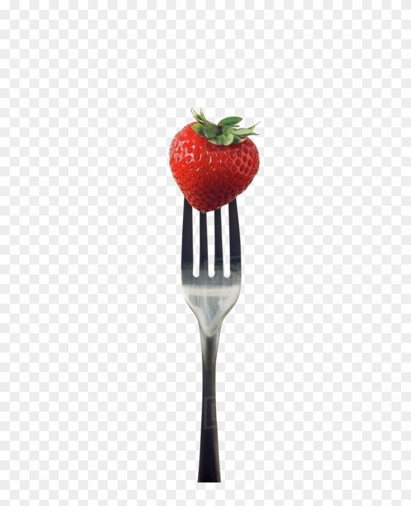 Fork Png Image File - Strawberry Clipart #3006702