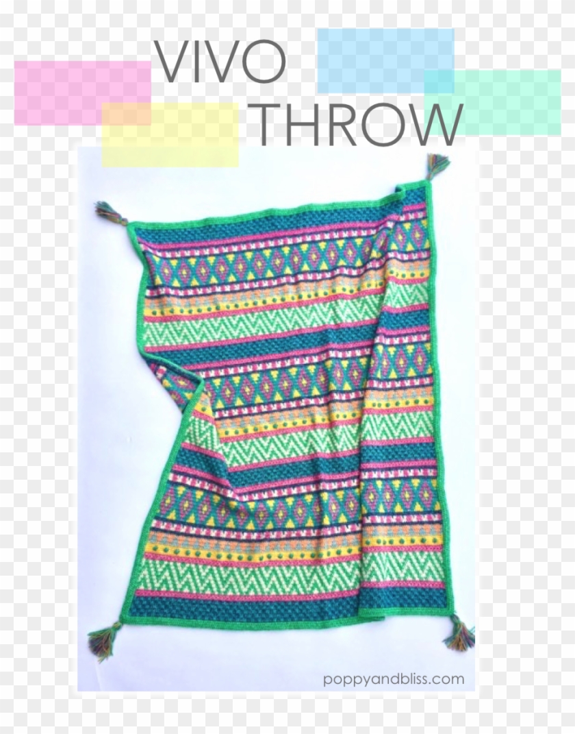 Vivo Throw Pattern By Poppyandbliss - Pattern Clipart