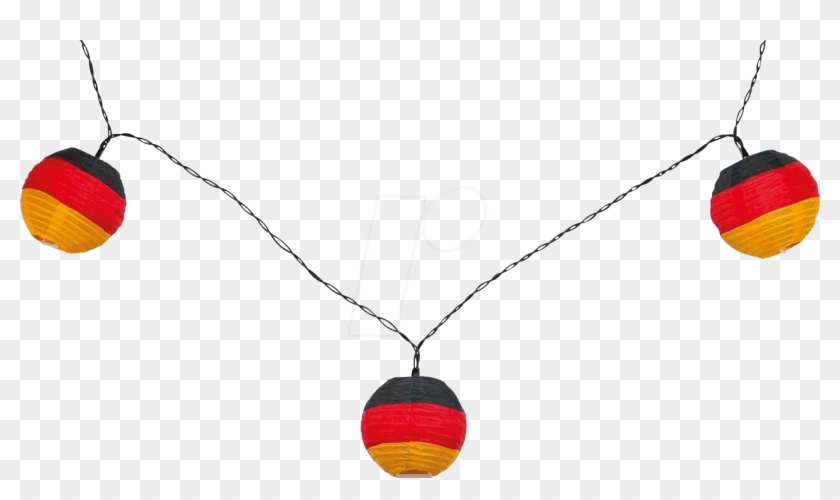 Led German Flag String Lights, Battery-operated Goobay - Locket Clipart #3007072
