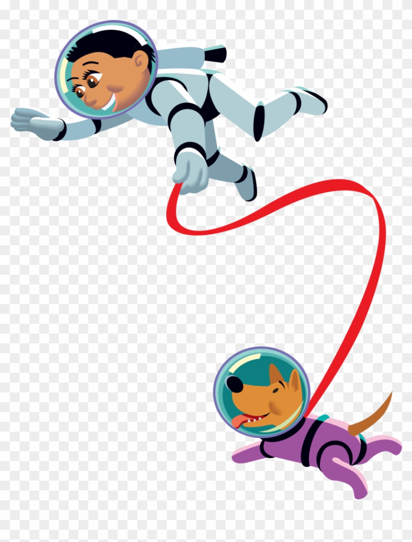 Kids In Space Clipart - Png Download