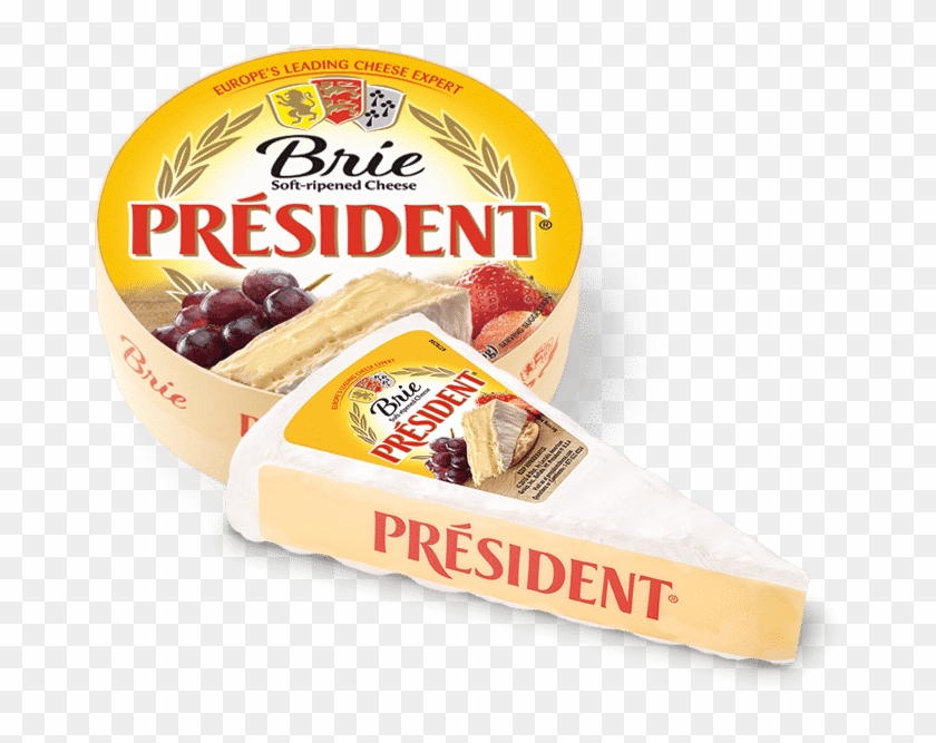 Brie Cheese Png - El Presidente Brie Clipart #3007881