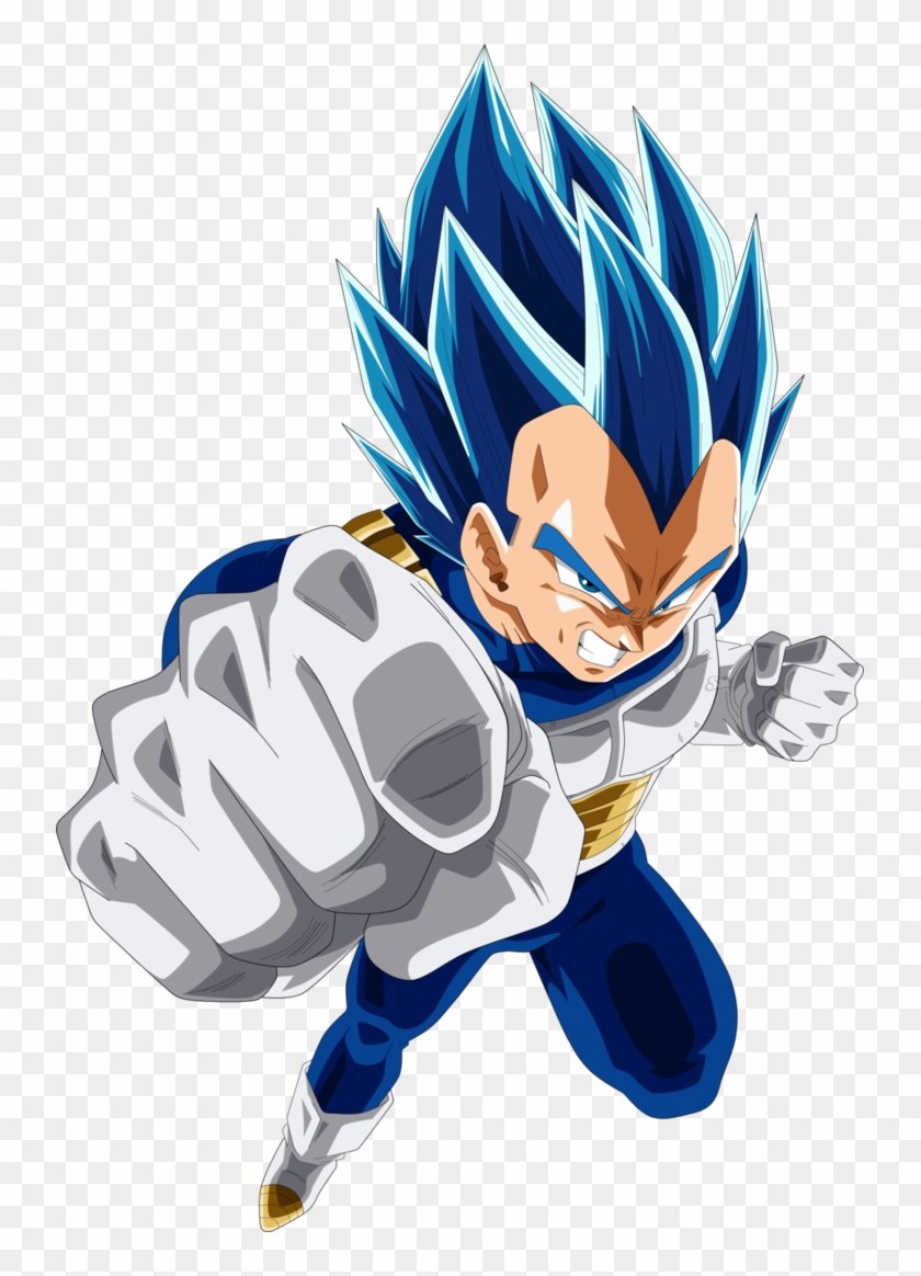 Fan Art Vegeta Blue Clipart