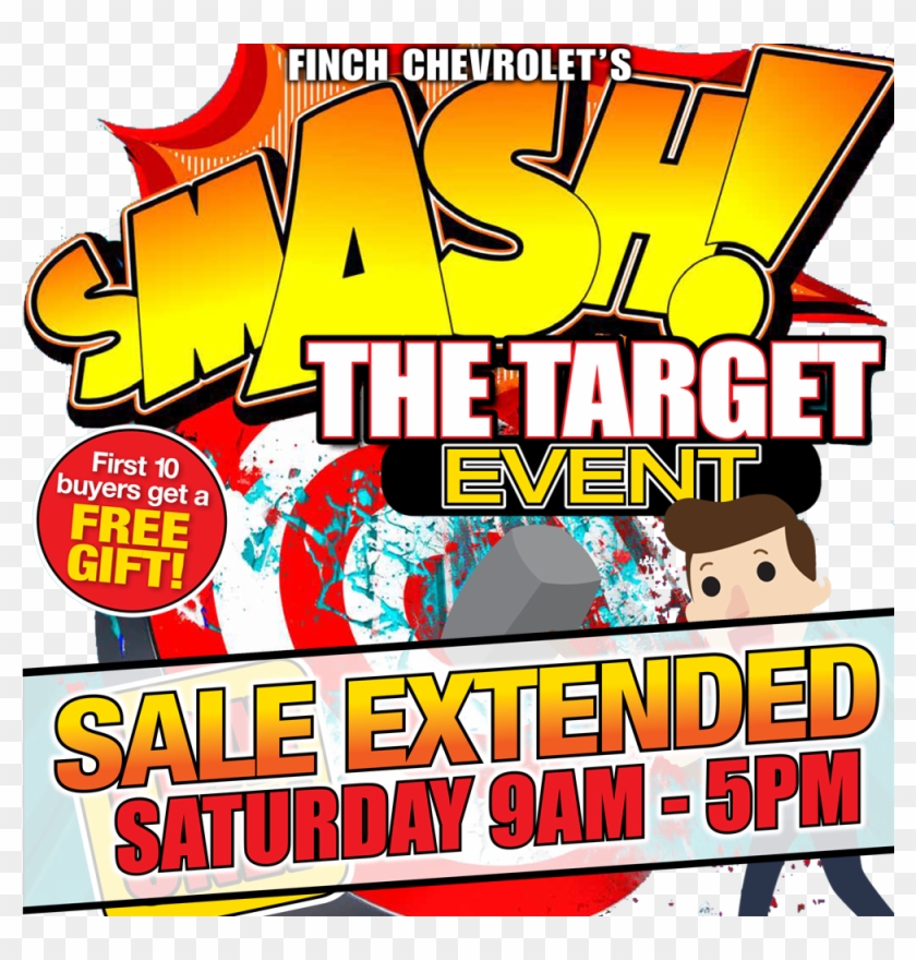Smash The Target Event - Poster Clipart
