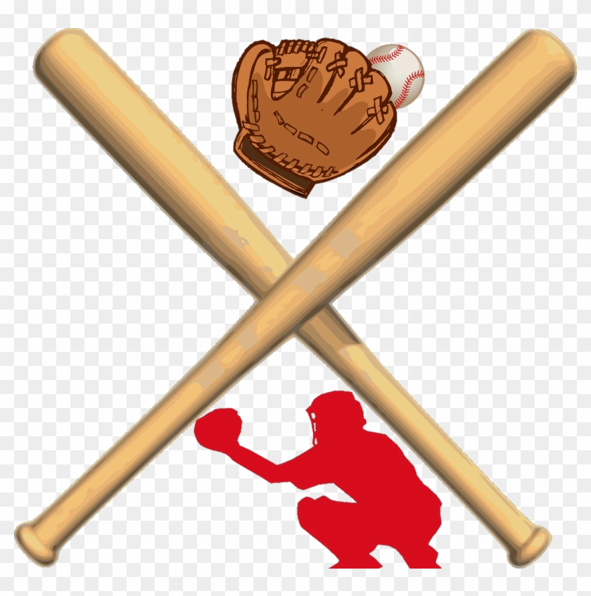 Baseball Bats, Louisville Bats, Baseball, Baseball - Baseball And Bats Clip Art - Png Download