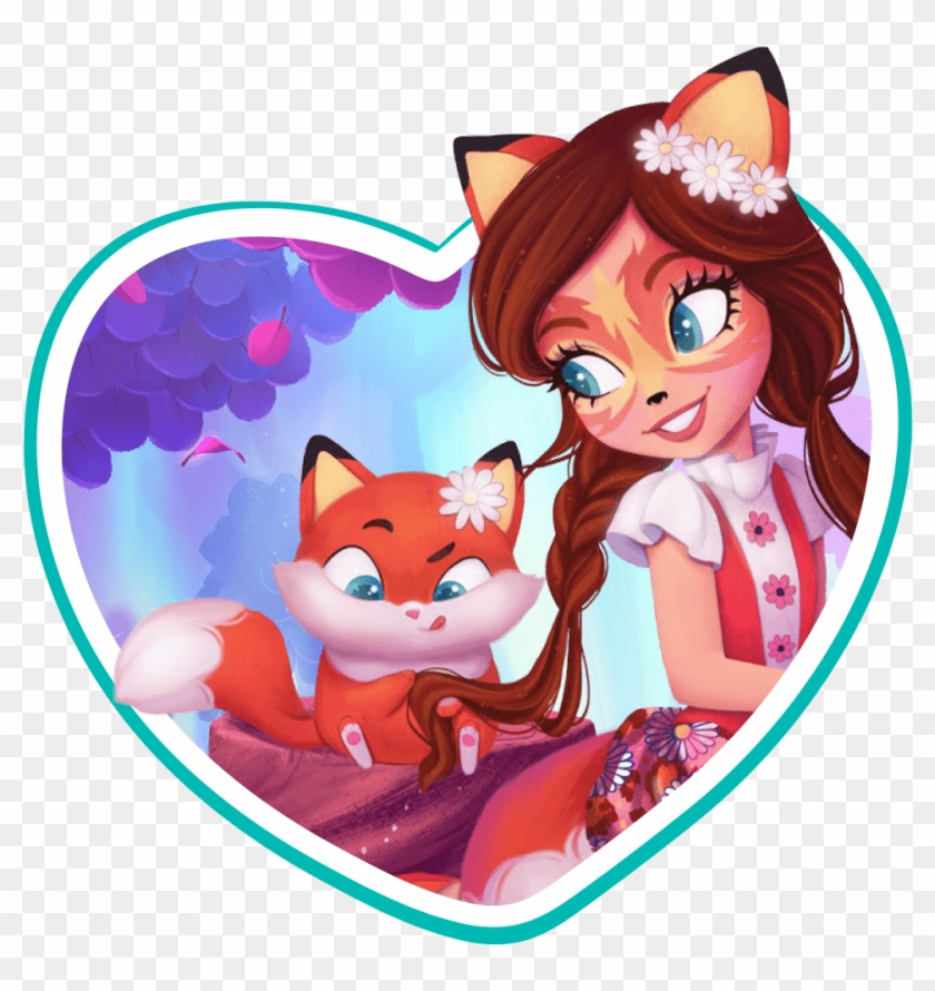 Felicity Fox And Flick Character Thumnail-characterimage - Enchantimals Felicity Fox Clipart
