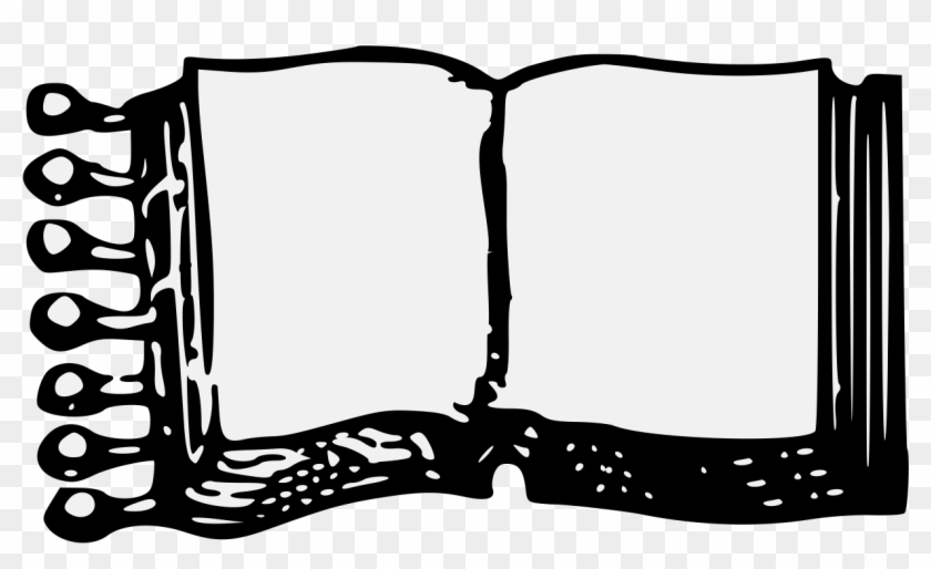 Details, Png - Открытая Книга Чб Clipart