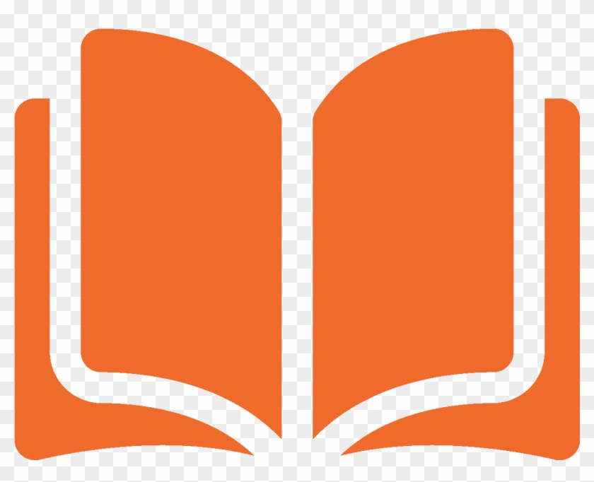 Open Book - Orange Open Book Png Clipart #3009864