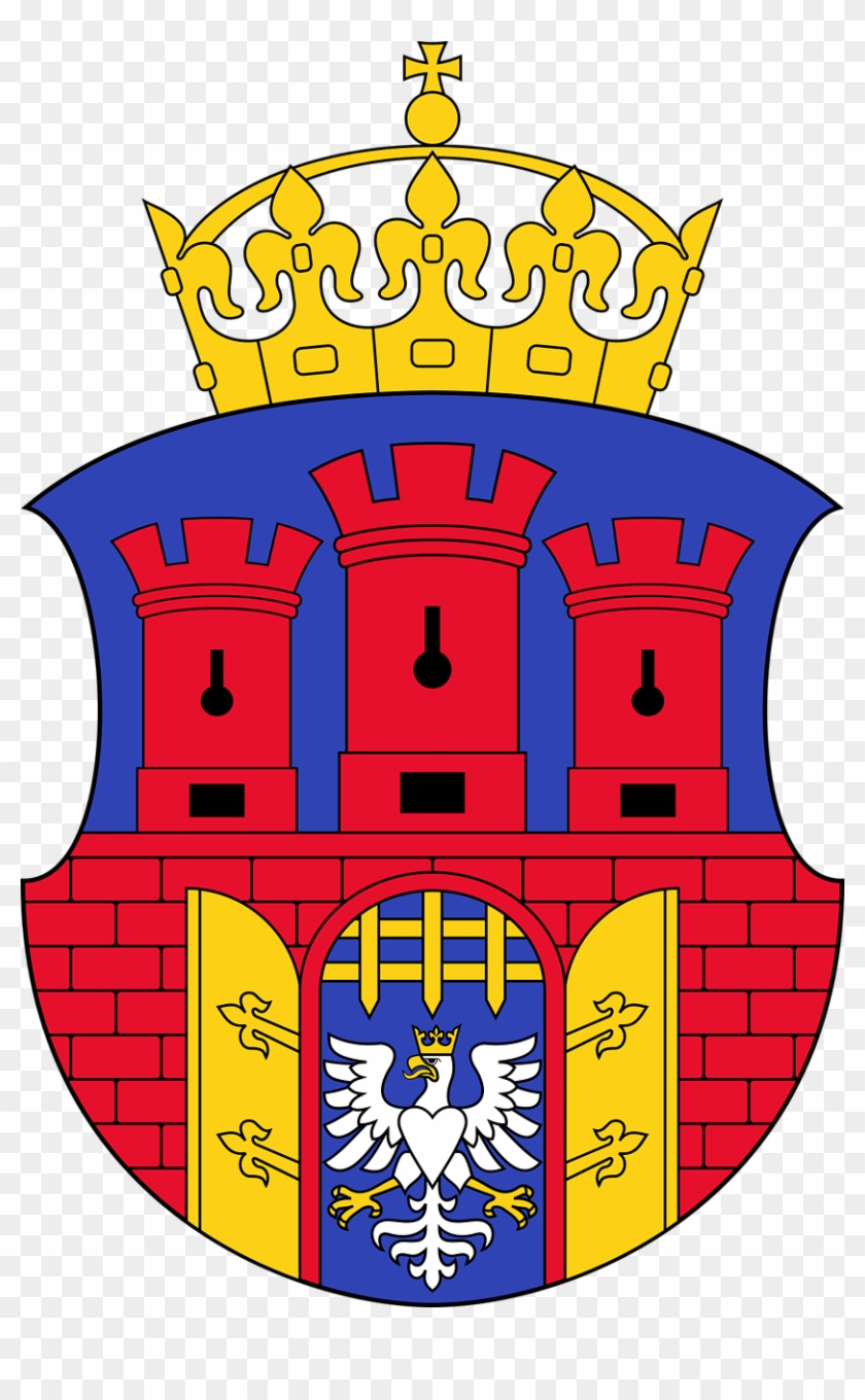 Coat Of Arms Symbol Castle Png Image - Krakow Coat Of Arms Clipart #3009912