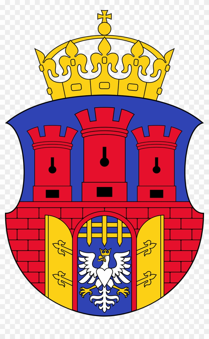 Coat Of Arms Symbol Castle Png Image - Krakow Coat Of Arms Clipart #3009912