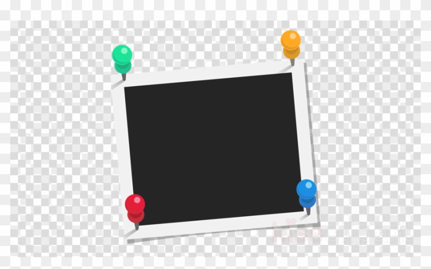Polaroid Frame Tape Background Clipart Photographic - Flag Of The Philippines Transparent - Png Download