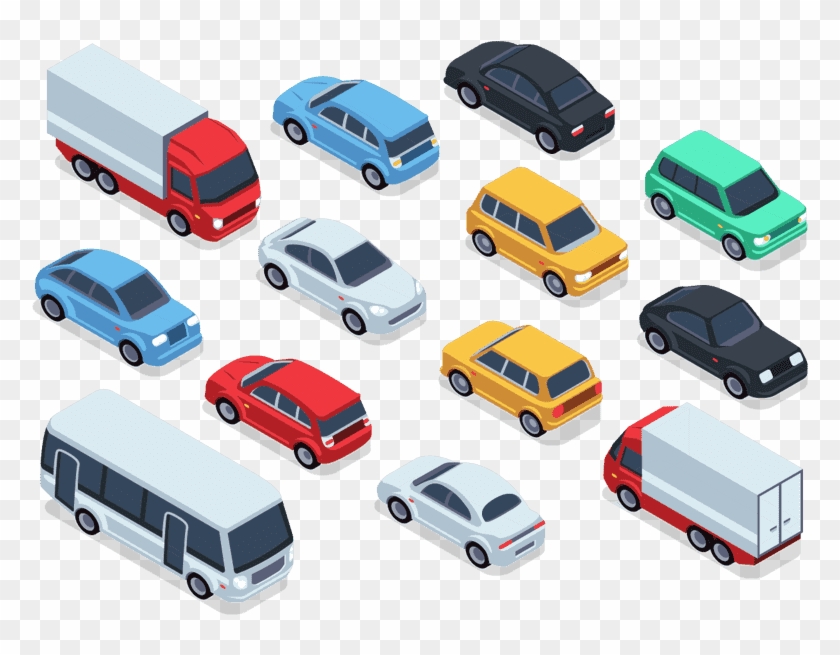 If You Own A Car Or Want To Buy Or Sell, Hpi Has You - Car Isometric Vector Free Clipart #3010356