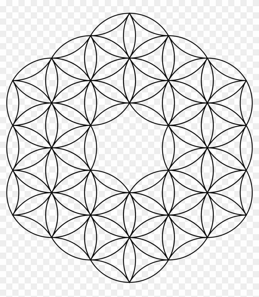 This Free Icons Png Design Of Flower Of Life Donut - Flower Of Life Png Clipart