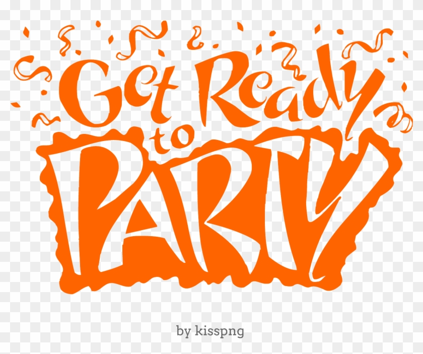 Birthday, Logo, Party, Text, Orange Png Image With - Illustration Clipart #3011270