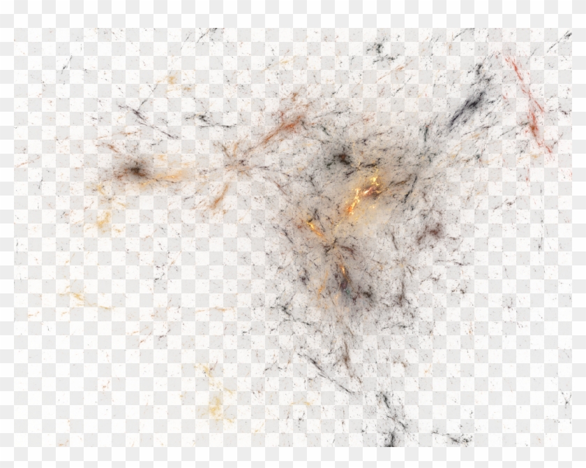 Explode Effect Orange Weird Magic Particles Galaxy