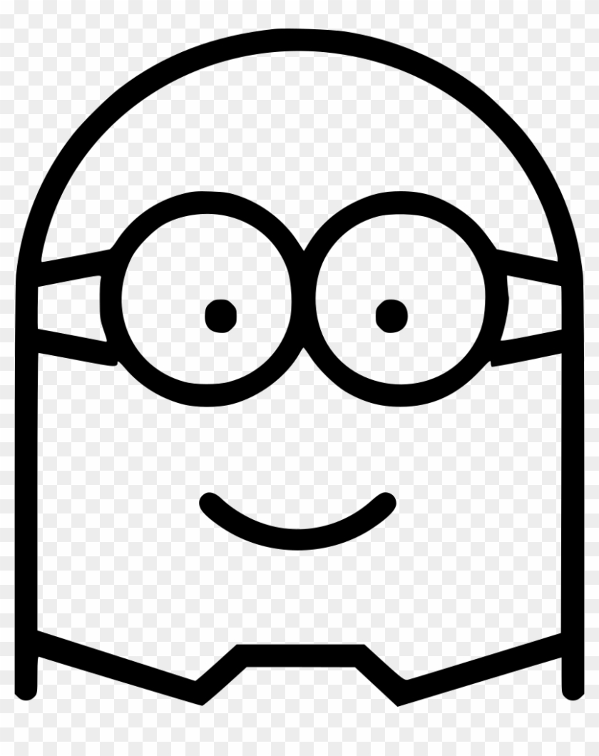 Download Png File Svg Minion Outline Clipart 3011611 Pikpng