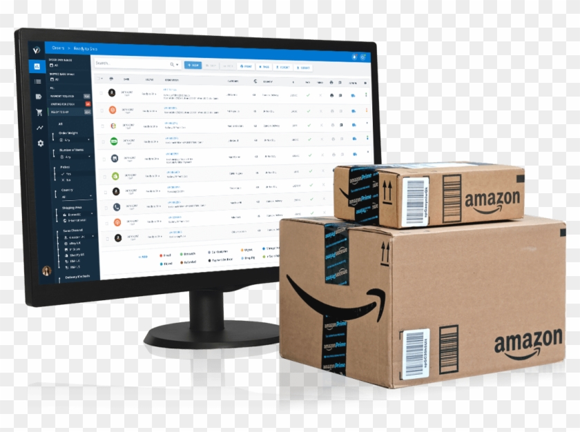 Veeqo Amazon Seller Central Software - Amazon Package Delivery Clipart #3011674
