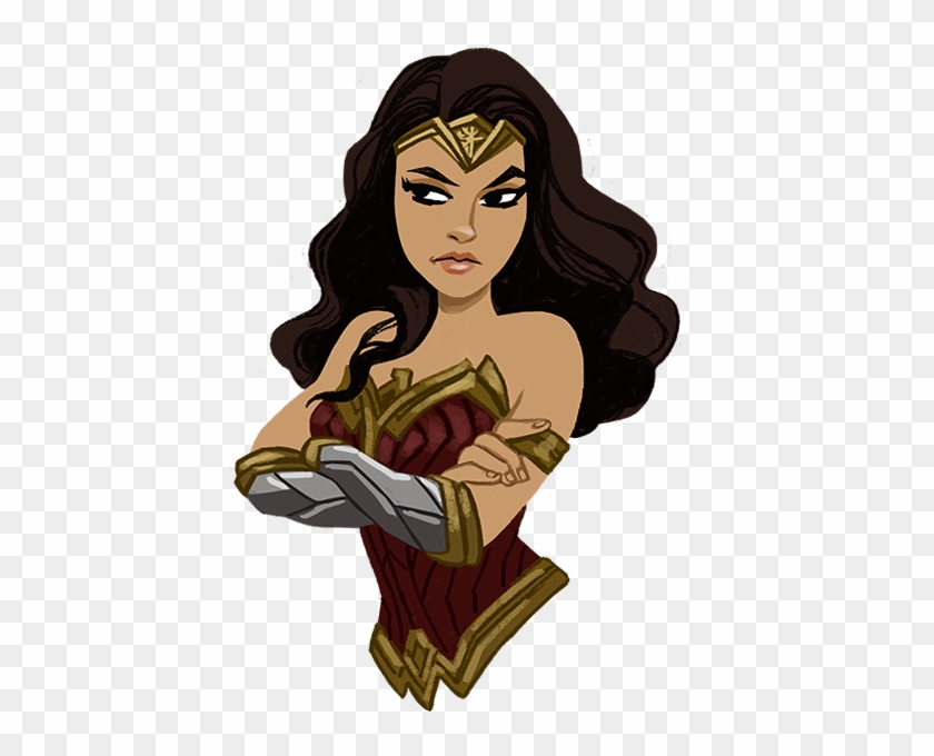 Wonder Woman Messages Sticker-10 - Wonder Woman Stickers Png Clipart