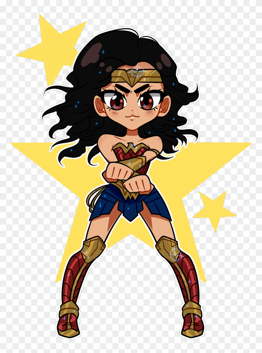 Finally Got My First Wonder Woman Fanart Out Hmu If - Cartoon Clipart