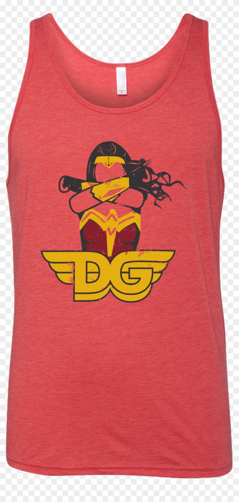 Dg Wonder Woman Tank - Active Tank Clipart