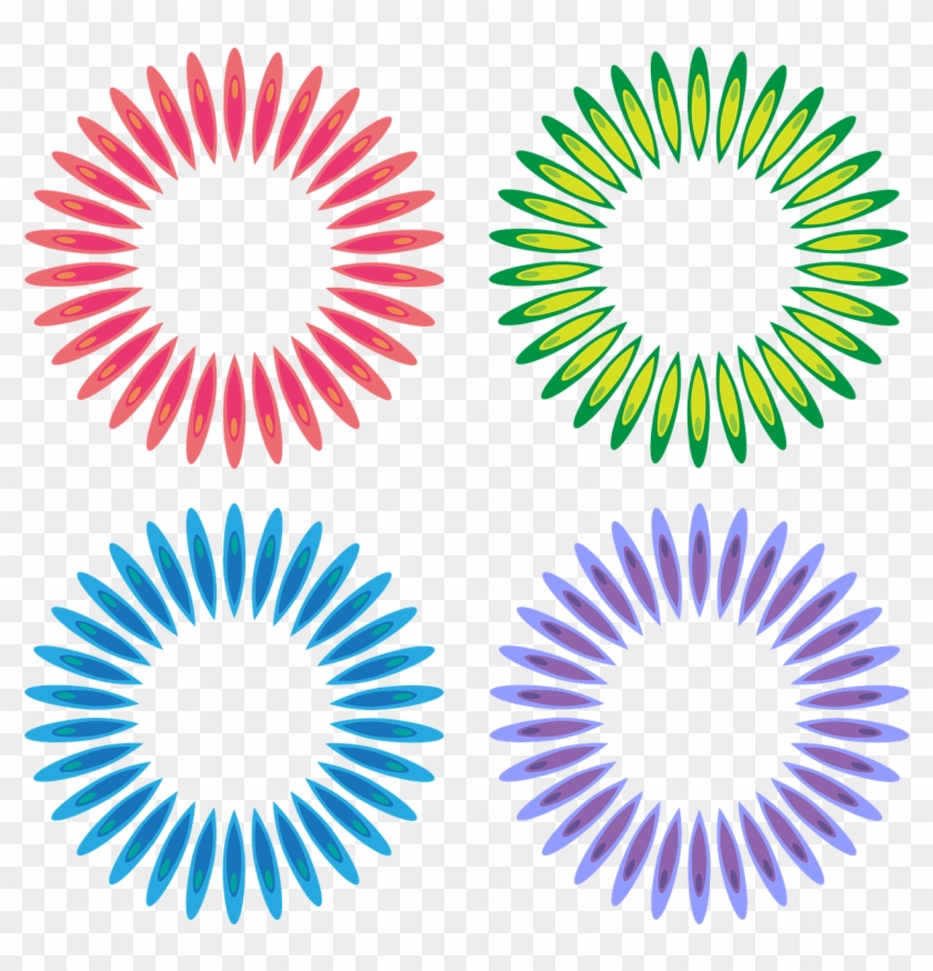 Circle Frames Frames Borders Png Image - Stripe Sun Png Clipart #3012084