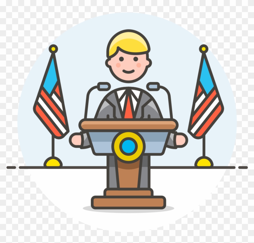 Public Speaker Icon - Icon For Public Speaking Clipart #3012274