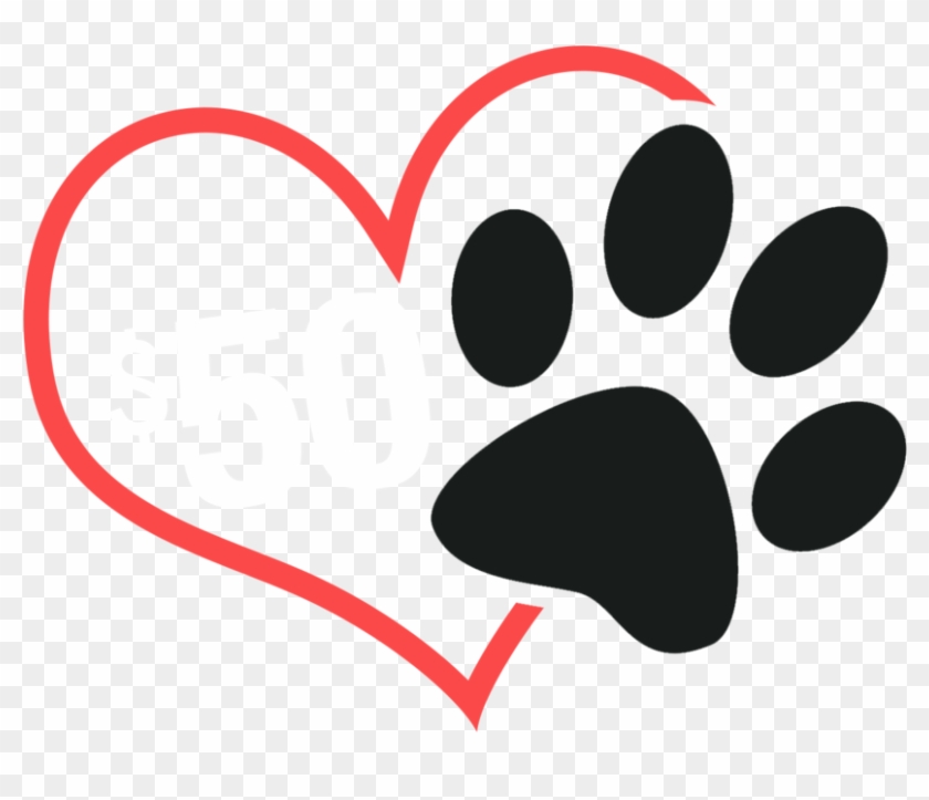 Pet Clipart Animal Rescue - Animated Dog Paw Prints - Png Download